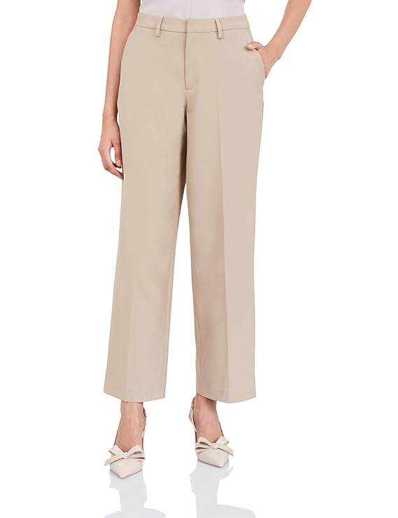 Symbol Premium Women's 'Desk-to-Dinner' Wide Leg 4-Way Stretch